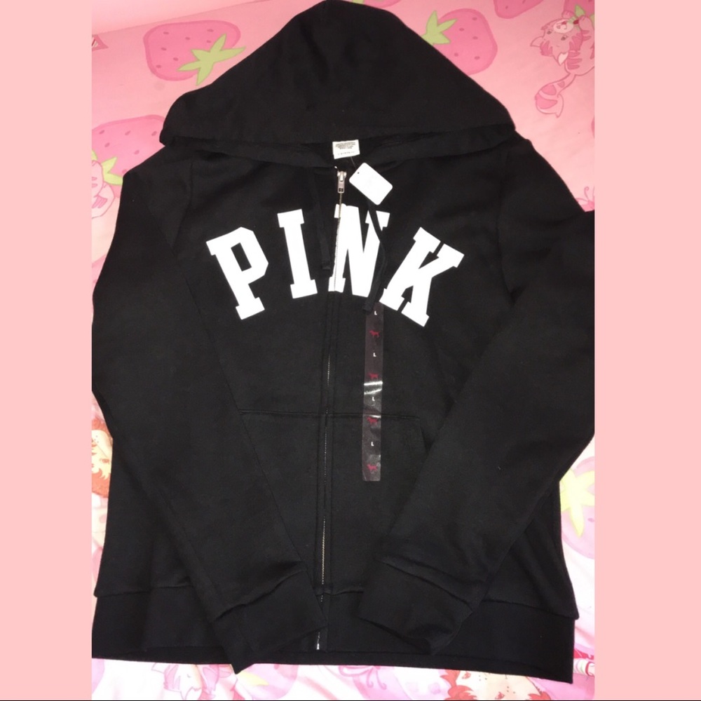 VS Pink Full zip hoodie